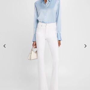 Veronica Beard Off-White Denim Pants